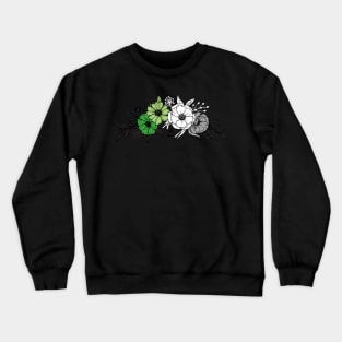 Aromantic Flowers Crewneck Sweatshirt